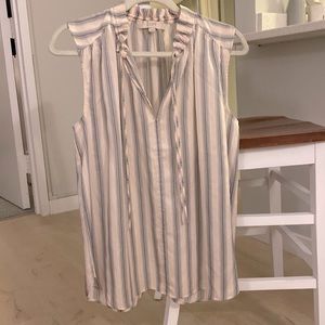 Loft Tank Top in  Soft Silk like Material